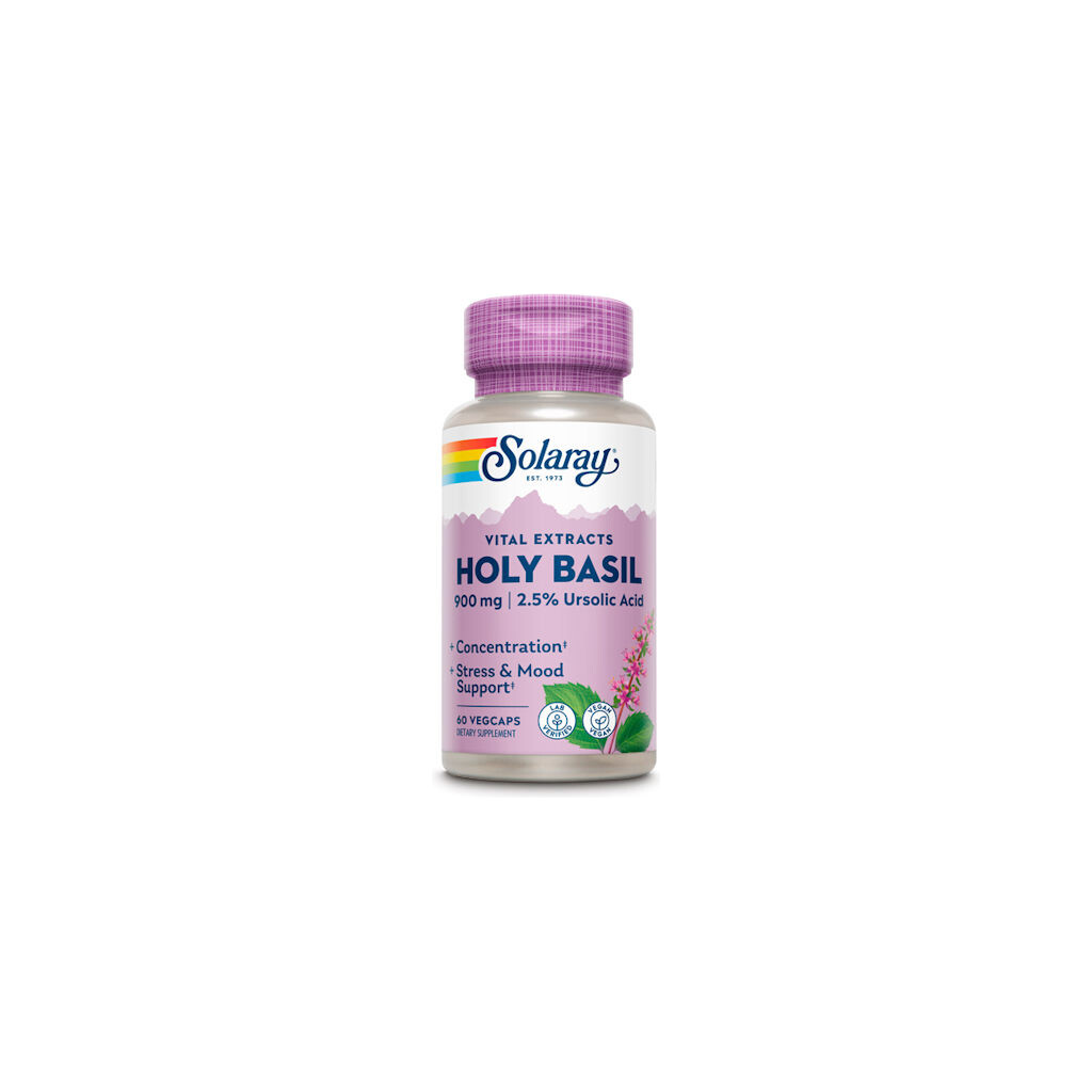 SVETI BOSILJAK 900MG KAPSULE A60 SOLARAY