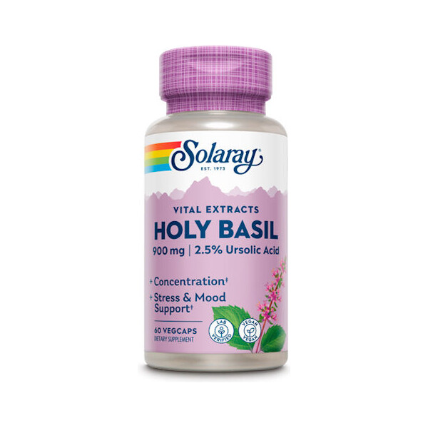 SVETI BOSILJAK 900MG KAPSULE A60 SOLARAY