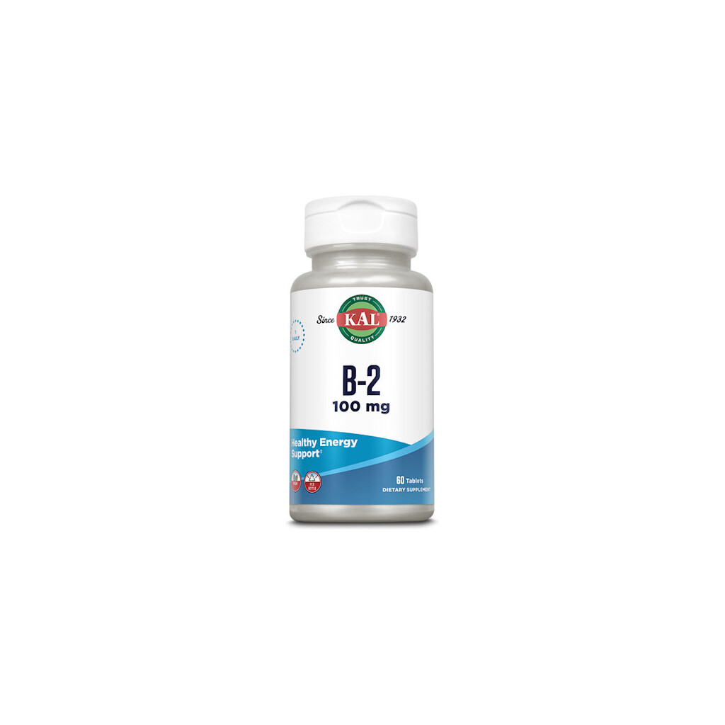 VITAMIN B2 100MG TABLETE A60 KAL