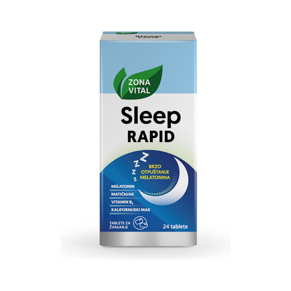 SLEEP RAPID TABLETE ZA ŽVAKANJE A24 ZONA VITAL