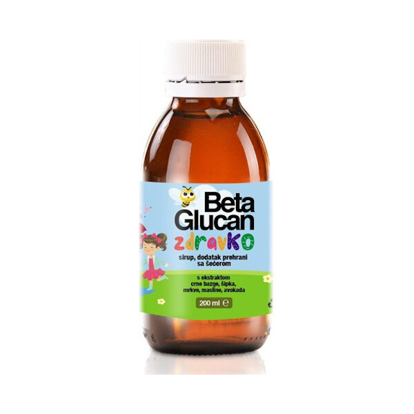 BETA GLUCAN ZDRAVKO 200 ML HUG YOUR LIFE
