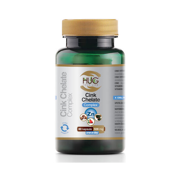 CINK CHELATE COMPLEX KAPSULE A60 HUG YOUR LIFE