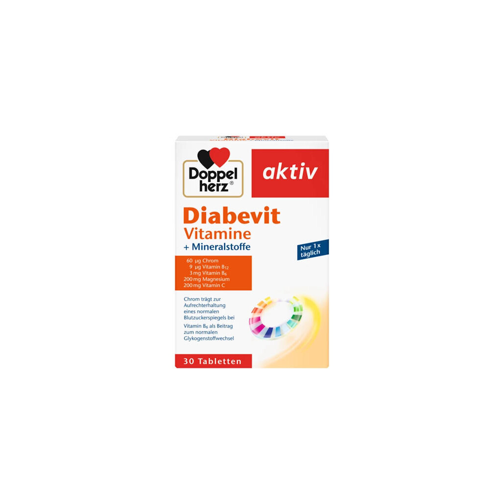 DIABEVIT TABLETE A30 DOPPELHERZ ACTIV