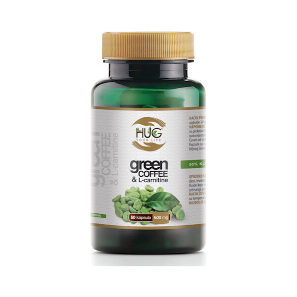GREEN COFFEE L-CARNITINE KAPSULE A60 HUG YOUR LIFE