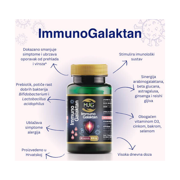 IMMUNO GALAKTAN KAPSULE A60 HUG YOUR LIFE