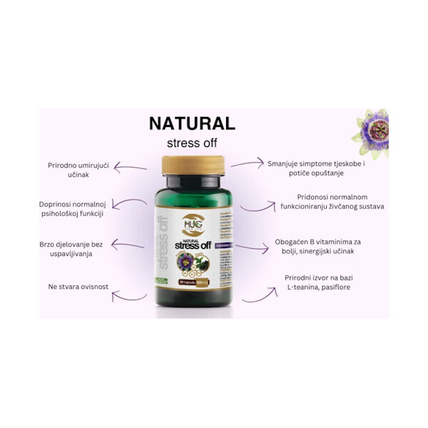 NATURAL STRESS OFF KAPSULE A30 HUG YOUR LIFE