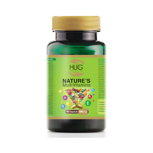 NATURE’S MULTIVITAMINS KAPSULE A60 HUG YOUR LIFE
