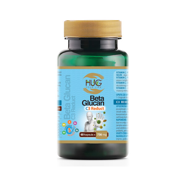 BETA GLUCAN & C3 REDUCT KAPSULE A60 HUG YOUR LIFE