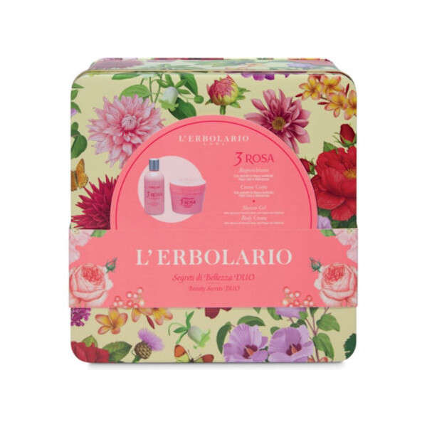 L’ERBOLARIO 3 ROSA LIMENA KUTIJA POKLON SET