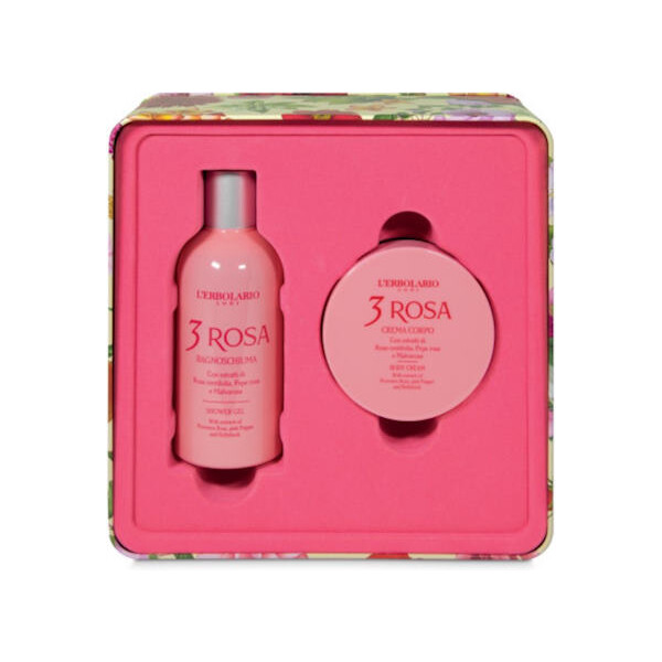L’ERBOLARIO 3 ROSA LIMENA KUTIJA POKLON SET