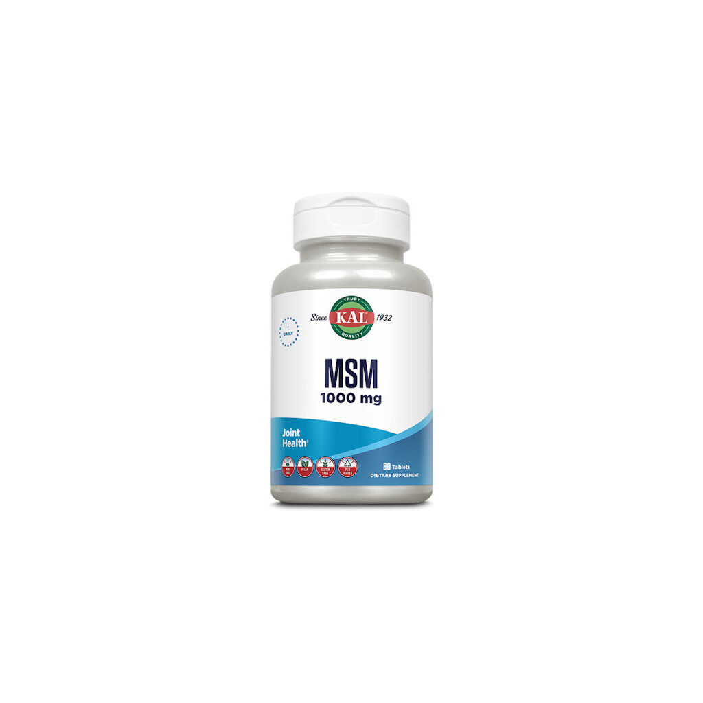 MSM 1000MG TABLETE A80 KAL