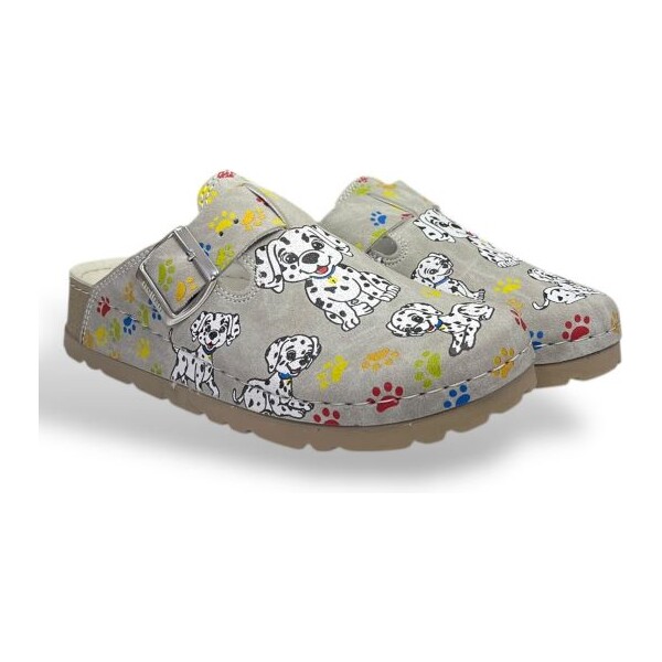 ANATOMSKE KLOMPE NALLAN N355-GY24 SIVE ŠAPICE