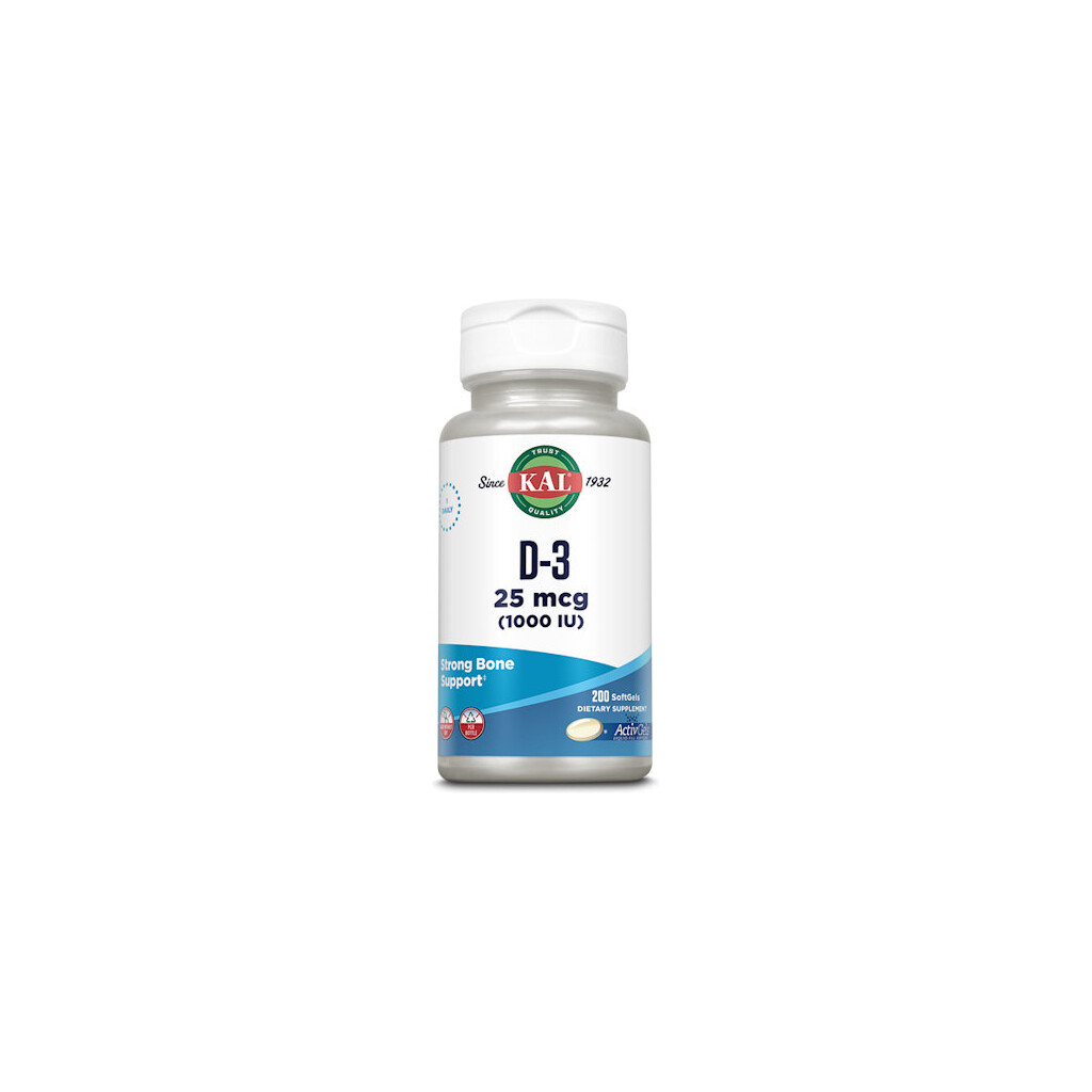 VITAMIN D3 1000 IU KAPSULE A200 KAL