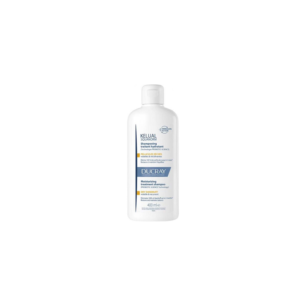 DUCRAY KELUAL SQUANORM ŠAMPON SUHA PRHUT 400ML