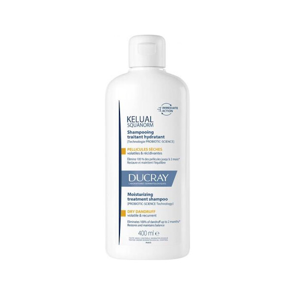 DUCRAY KELUAL SQUANORM ŠAMPON SUHA PRHUT 400ML
