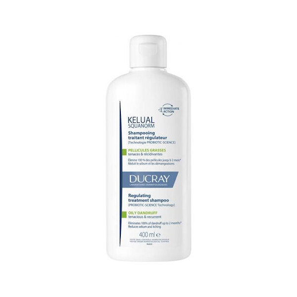 DUCRAY KELUAL SQUANORM ŠAMPON MASNA PERUT 400ML