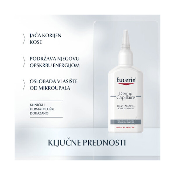 EUCERIN DERMOCAPILLAIRE REVITALIZIRAJUĆI TRETMAN ZA KOSU 100ML