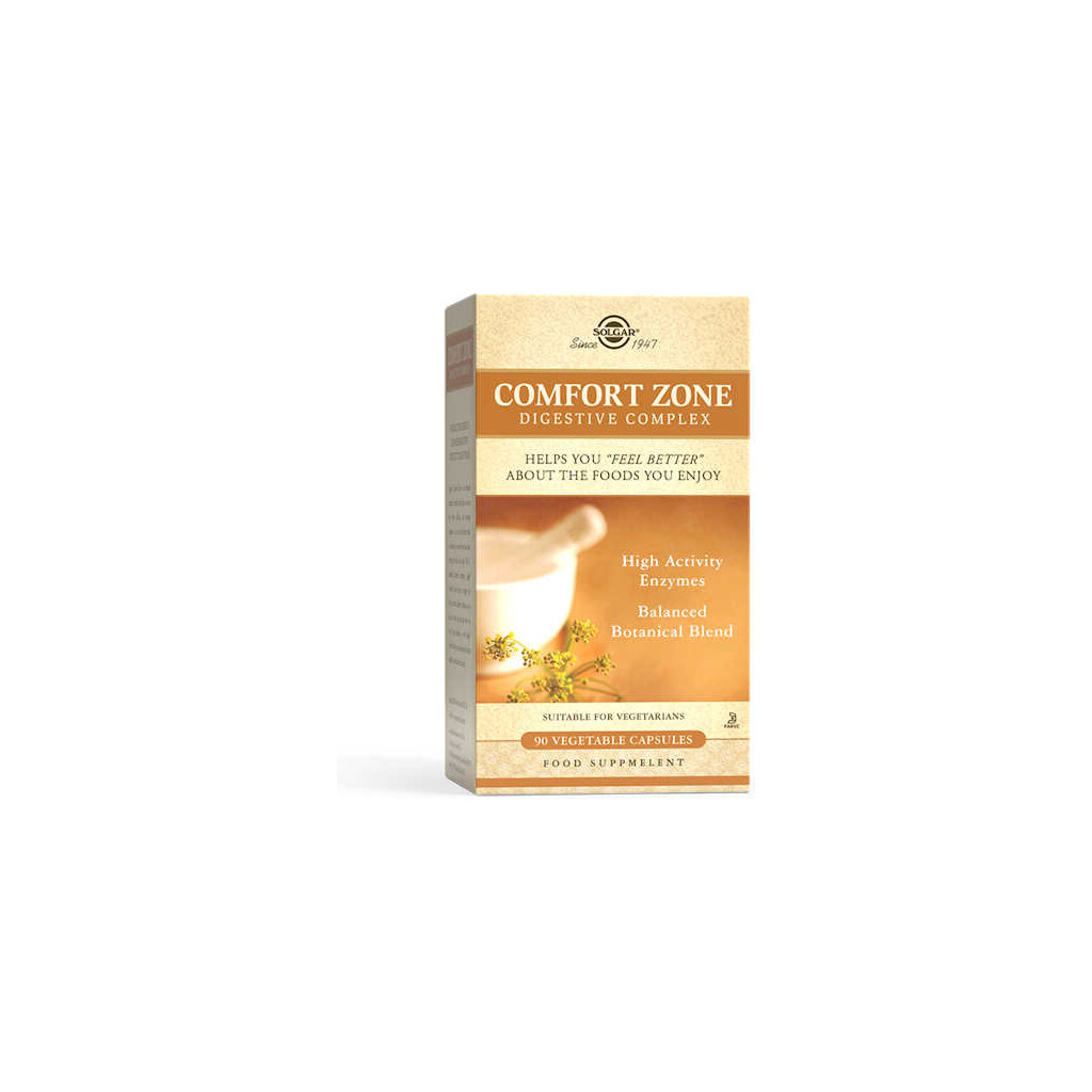 SOLGAR COMFORT ZONE DIGESTIVE COMPLEX KAPSULE A90