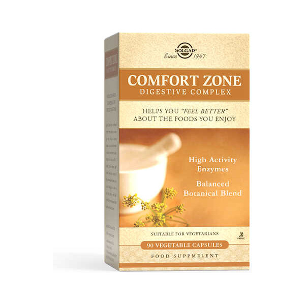 SOLGAR COMFORT ZONE DIGESTIVE COMPLEX KAPSULE A90