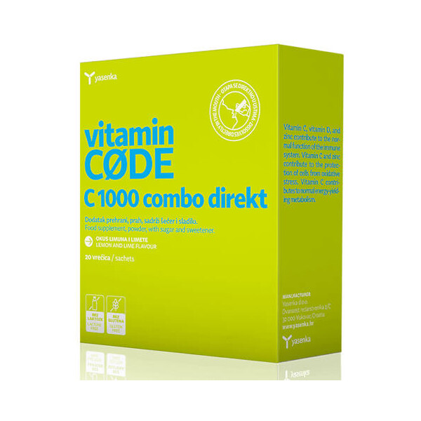 VITAMIN CODE C 1000 COMBO DIREKT VREĆICE A20 YASENKA