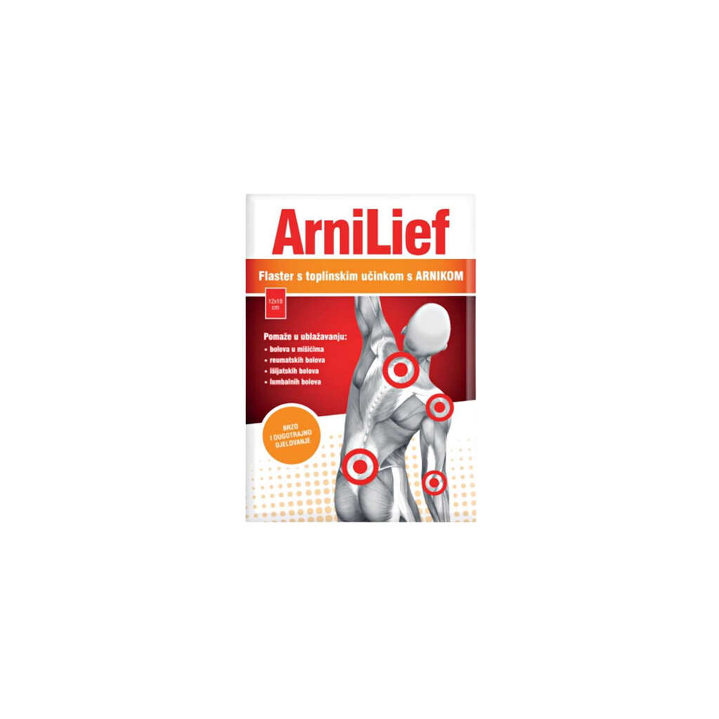 ARNILIEF FLASTER S TOPLINSKIM EFEKTOM