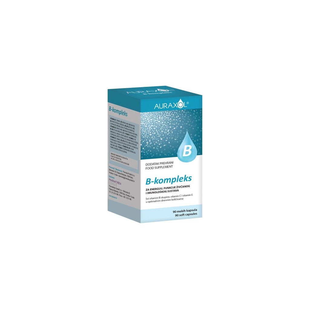 AURAXOL B KOMPLEKS KAPSULE A90