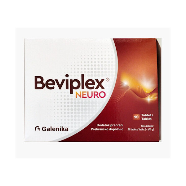 BEVIPLEX NEURO TABLETE A90 GALENIKA