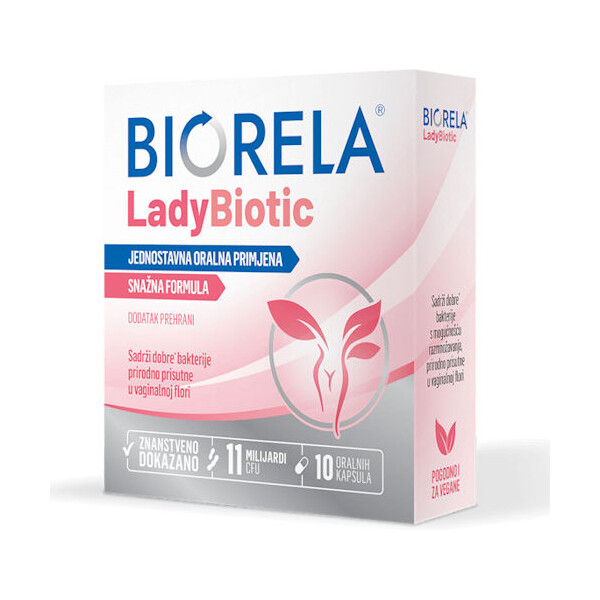 BIORELA LADYBIOTIC KAPSULE A10