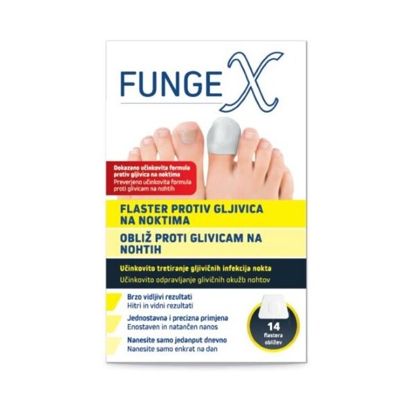 FUNGEX FLASTER PROTIV GLJIVICA NA NOKTIMA A14