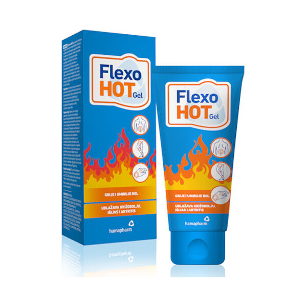 FLEXO HOT GEL 100ML HAMAPHARM