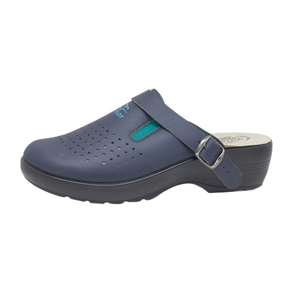 MUŠKE ANATOMSKE KLOMPE S REMENOM FLY FLOT 36706 PLAVA