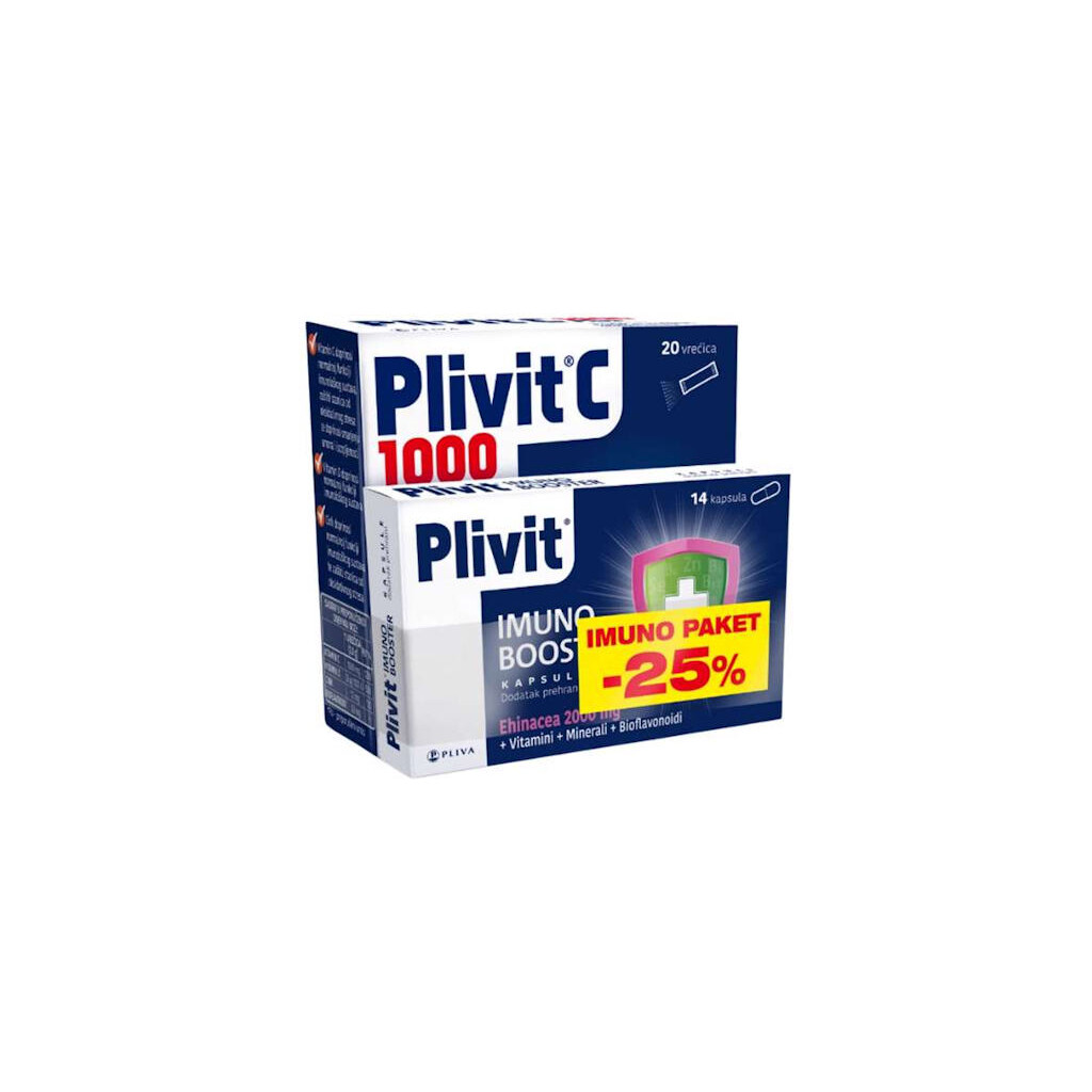 PLIVIT IMUNO BOOSTER + PLIVIT C 1000 PLUS PROMO