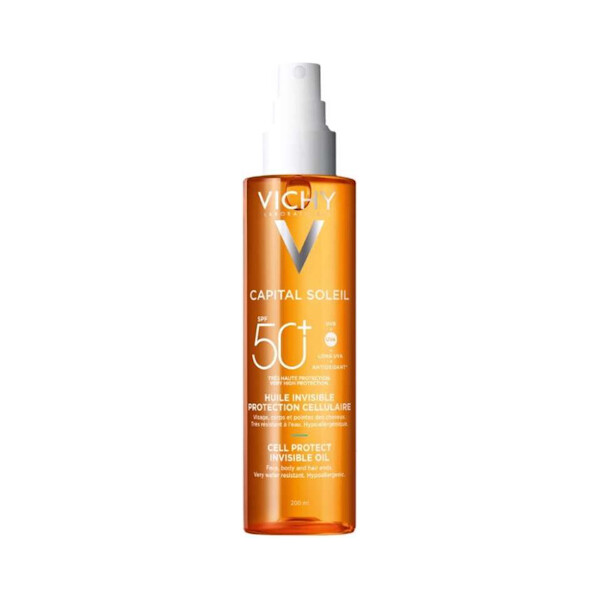 VICHY SUN CAPITAL SOLEIL CELL PROTECT ZAŠTITNO ULJE SPF50+ 200ML