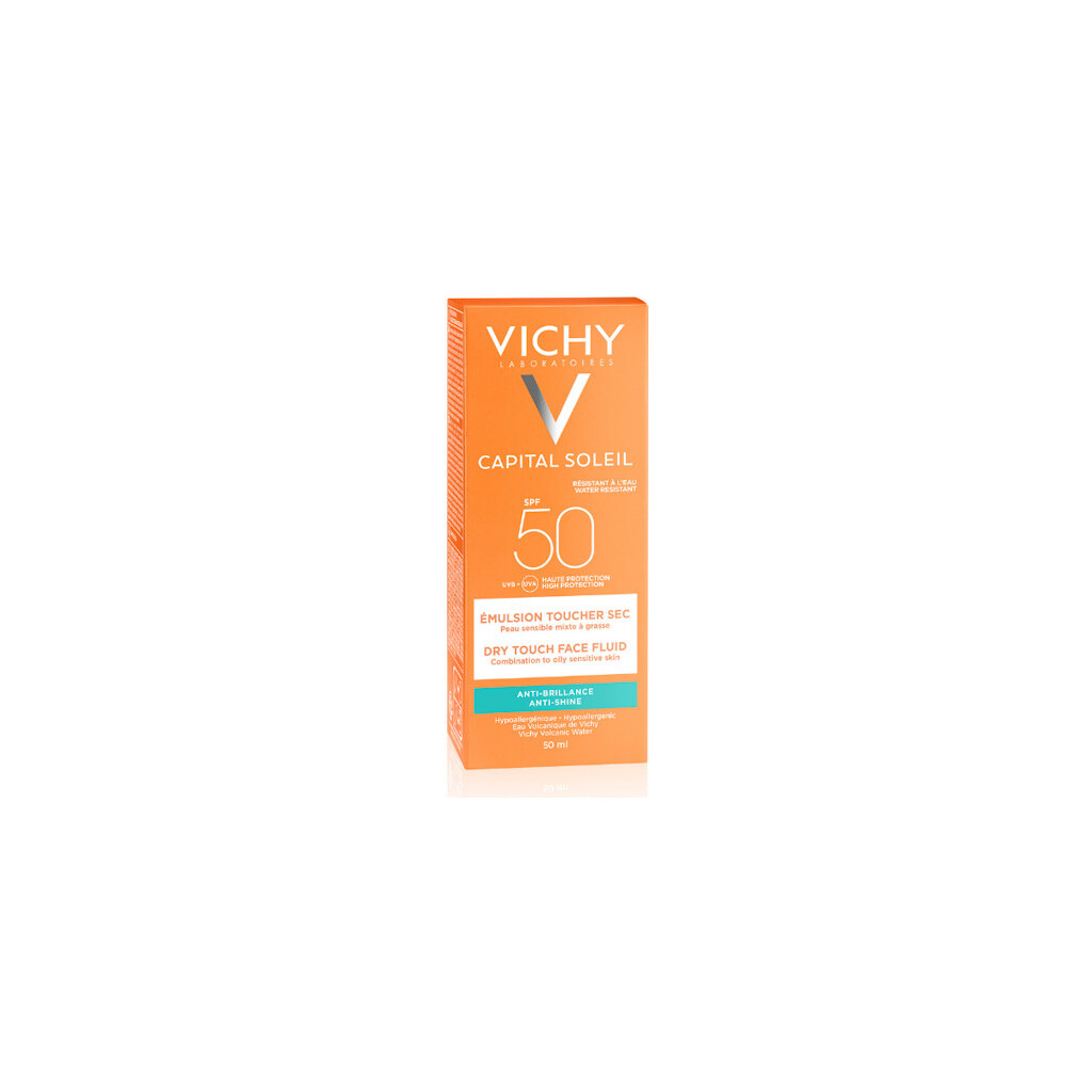 CAPITAL SOLEIL DRY TOUCH MATIRAJUĆI FLUID ZA LICE SPF50 50ML