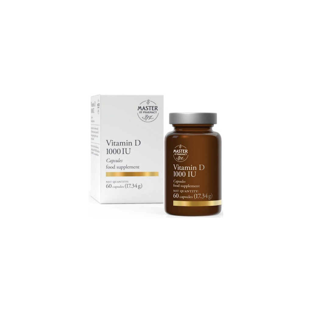 MASTER OF PHARMACY VITAMIN D 1000 IU KAPSULE A60