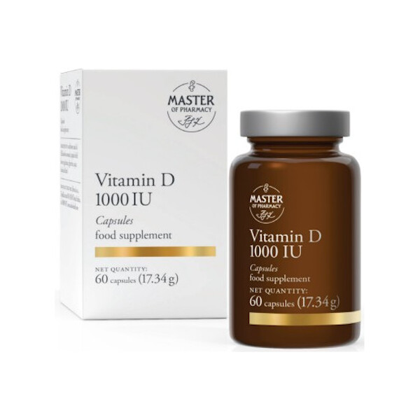 MASTER OF PHARMACY VITAMIN D 1000 IU KAPSULE A60 
