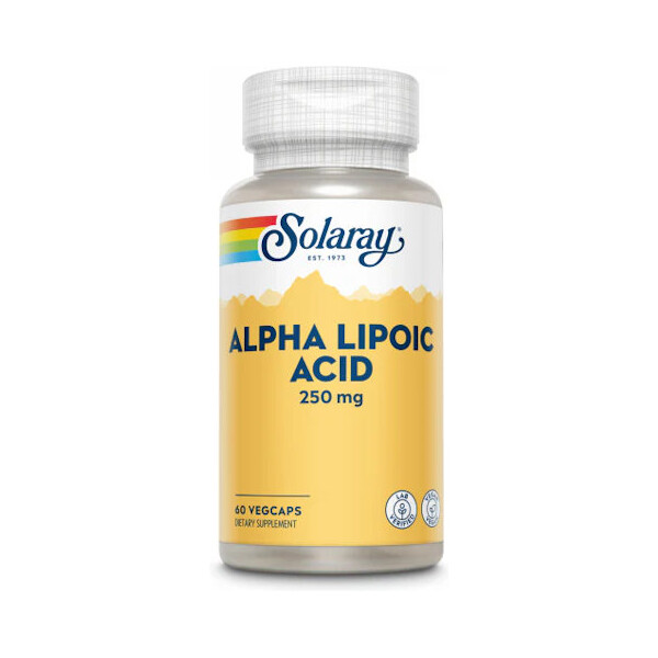 SOLARAY ALPHA LIPOIC ACID 250MG KAPSULE A60
