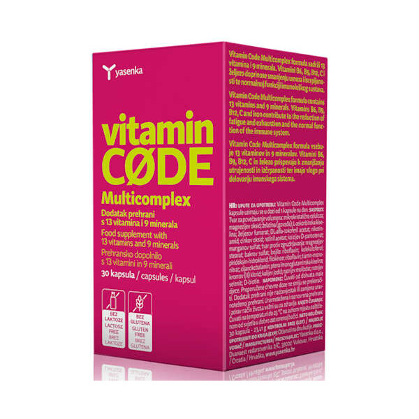 YASENKA VITAMIN CODE MULTICOMPLEX KAPSULE A30