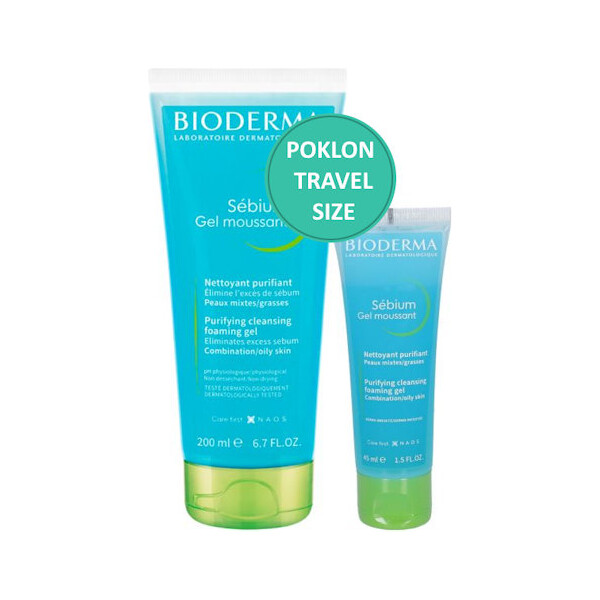 BIODERMA SEBIUM PJENUŠAVI GEL 200ML +45ML GRATIS