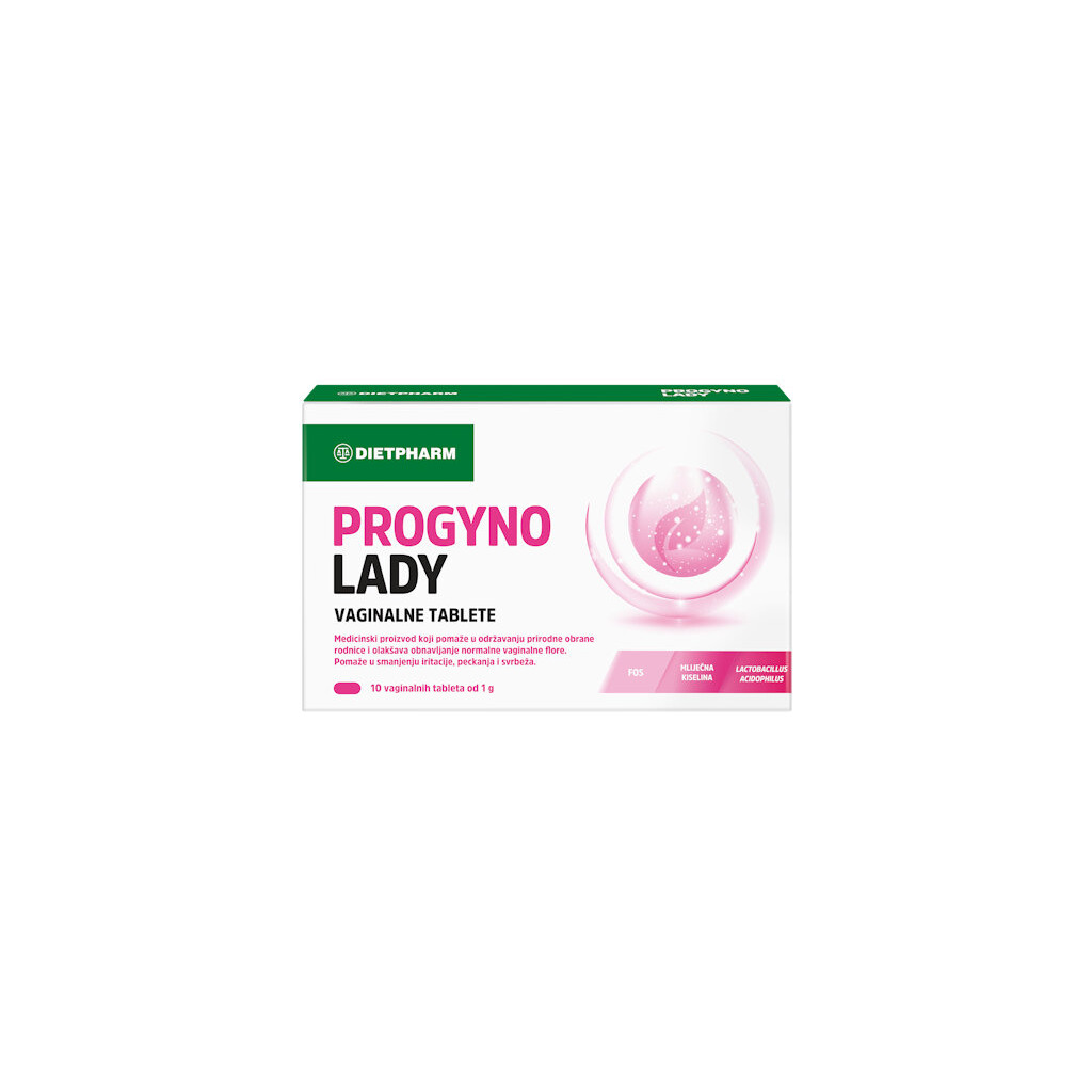 DIETPHARM PROGYNO LADY VAGINALNE TABLETE A10