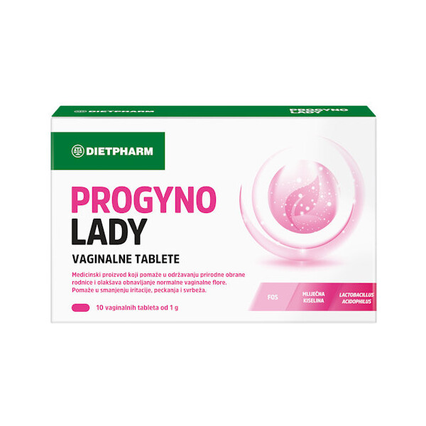 DIETPHARM PROGYNO LADY VAGINALNE TABLETE A10