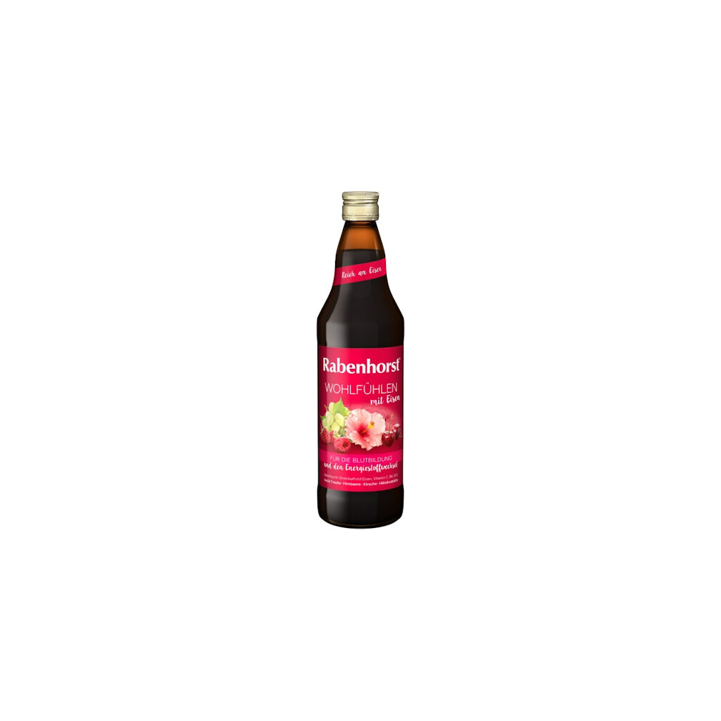 RABENHORST WELLBEING + ŽELJEZO SOK 750ML