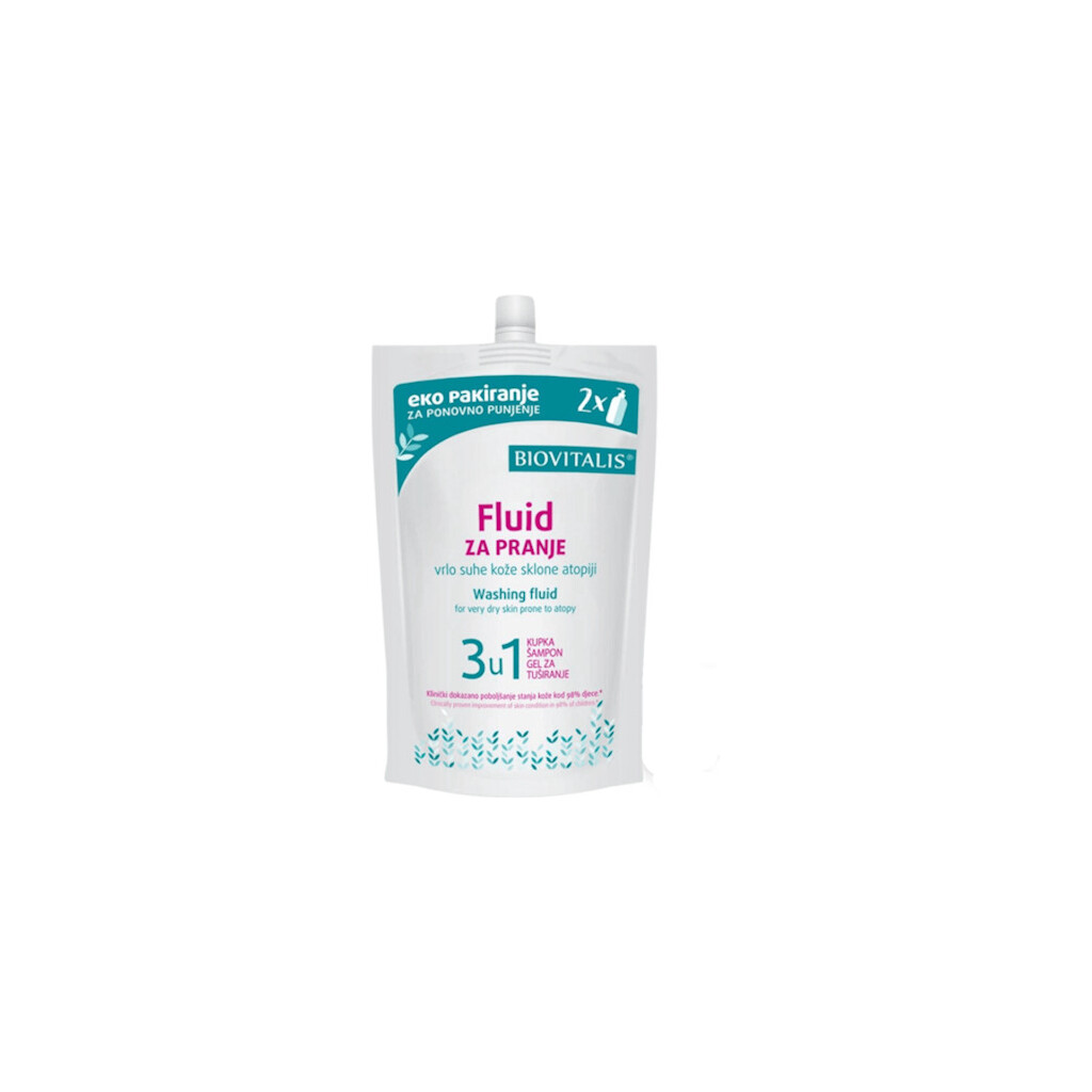 BIOVITALIS FLUID ZA PRANJE REFILL 500ML