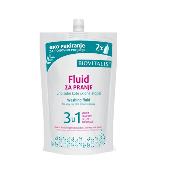 BIOVITALIS FLUID ZA PRANJE REFILL 500ML
