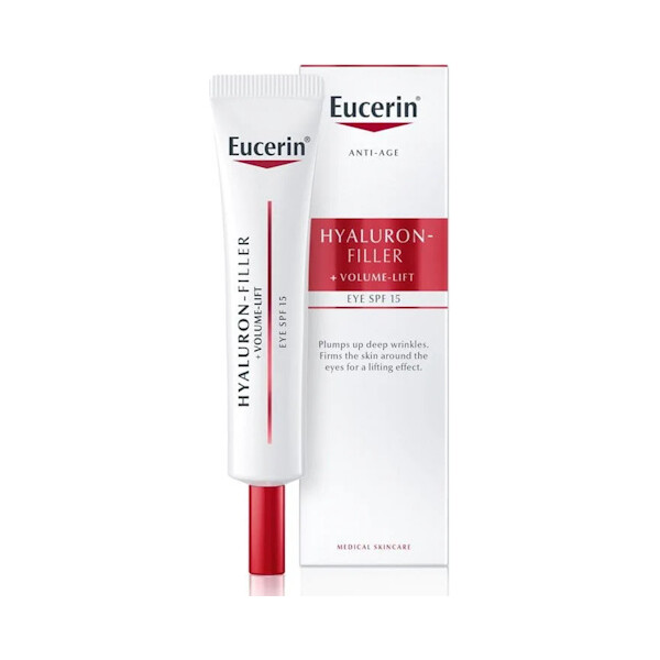 EUCERIN HYALURON FILLER VOLUME LIFT KREMA OKO OČIJU SPF15