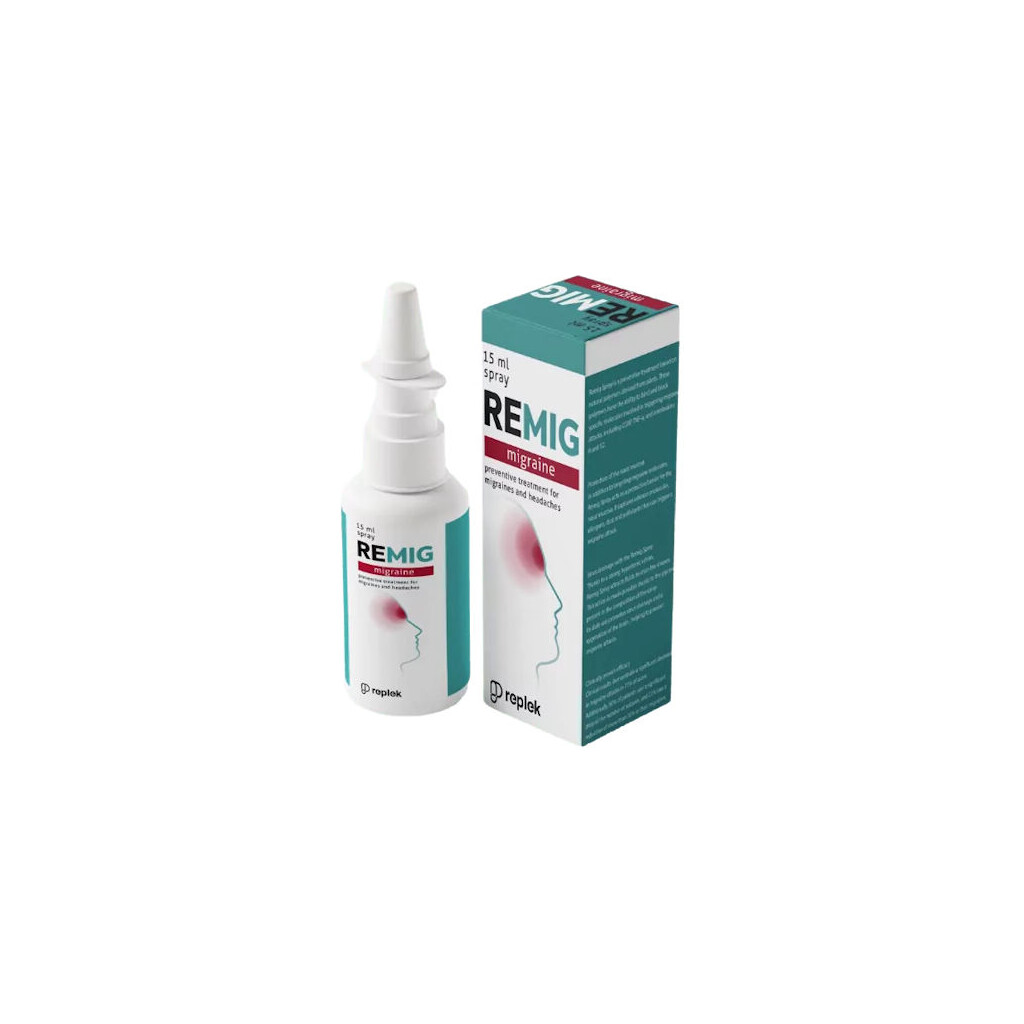 REMIG SPREJ ZA PREVENCIJU MIGRENE 15ML