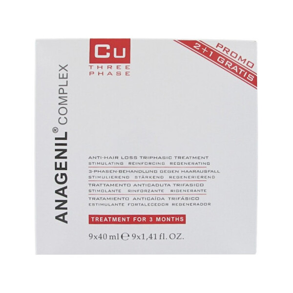 ANAGENIL COMPLEX CU THREE PHASE ZA RAST KOSE 9X40ML VITAL PLUS