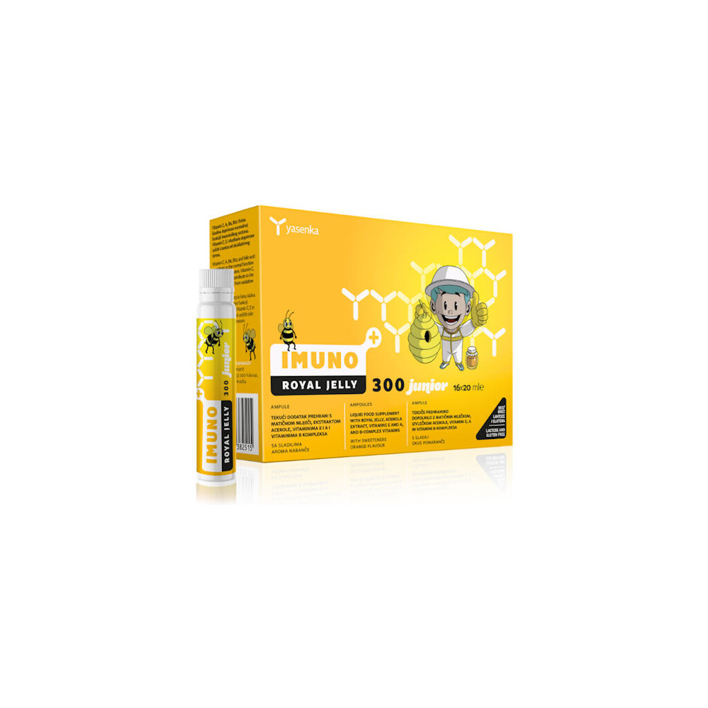 YASENKA IMUNO ROYAL JELLY 3000 JUNIOR AMPULE A16