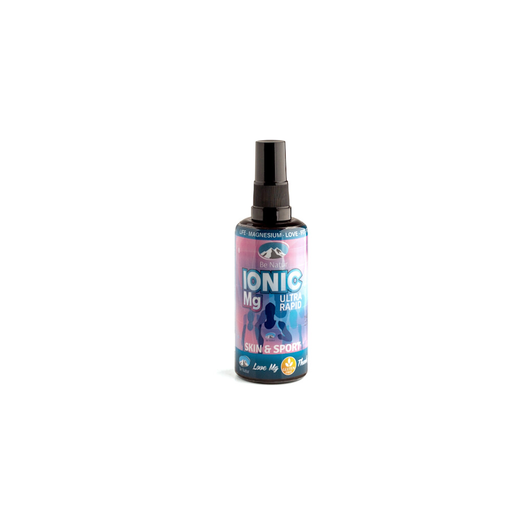 BE NATUR MAGNEZIJ U SPREJU IONIC ULTRA RAPID SKIN & SPORT