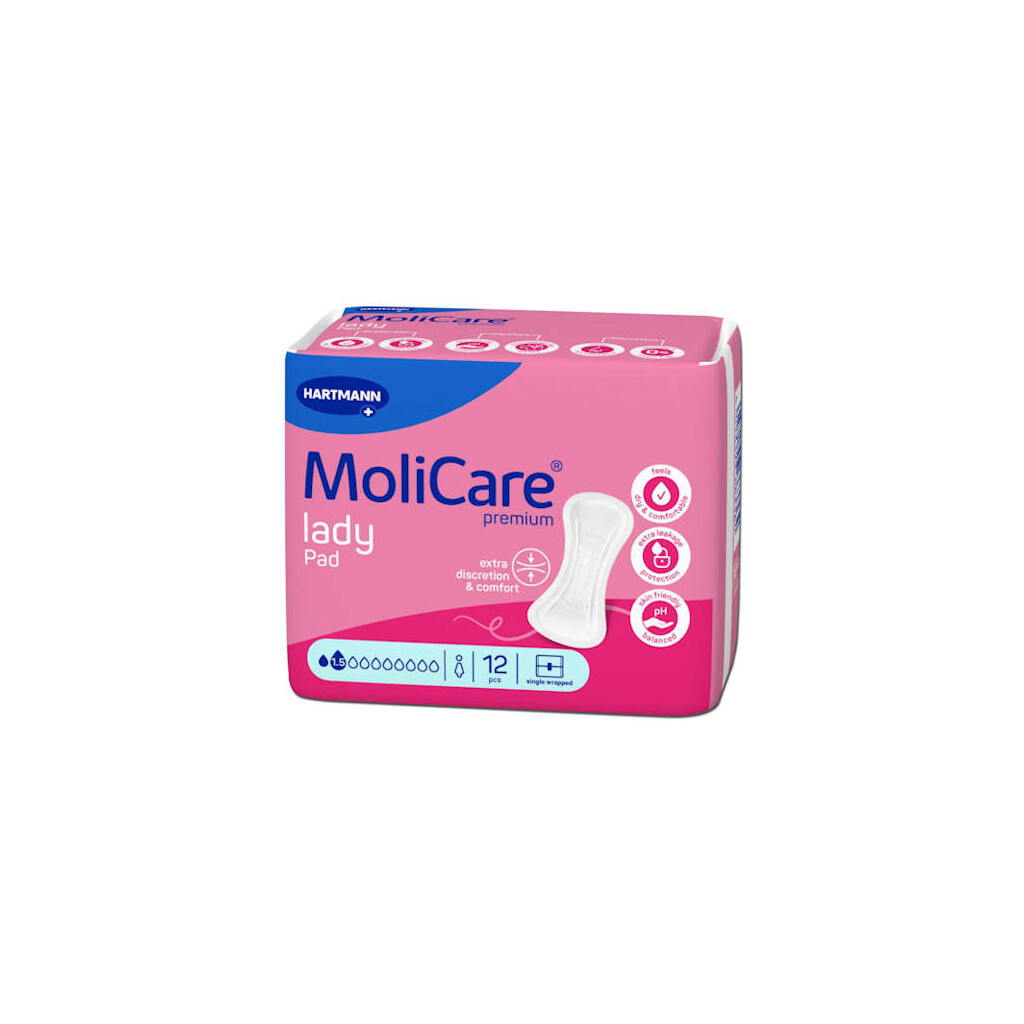 MOLICARE PREMIUM LADY PAD ULOŠCI ZA INKONTINENCIJU 1,5 A12